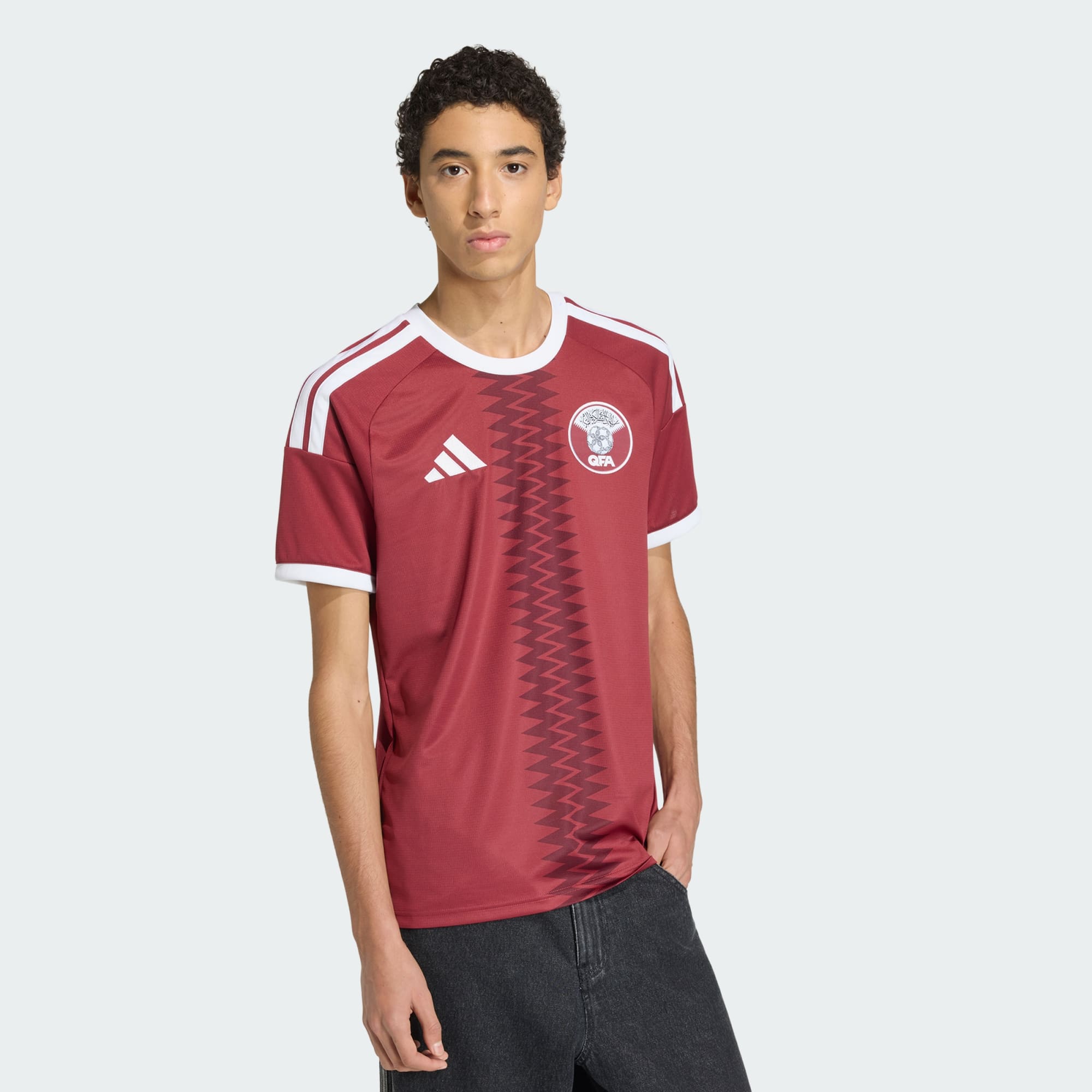 Katar 26 Heimtrikot QFA H JSY