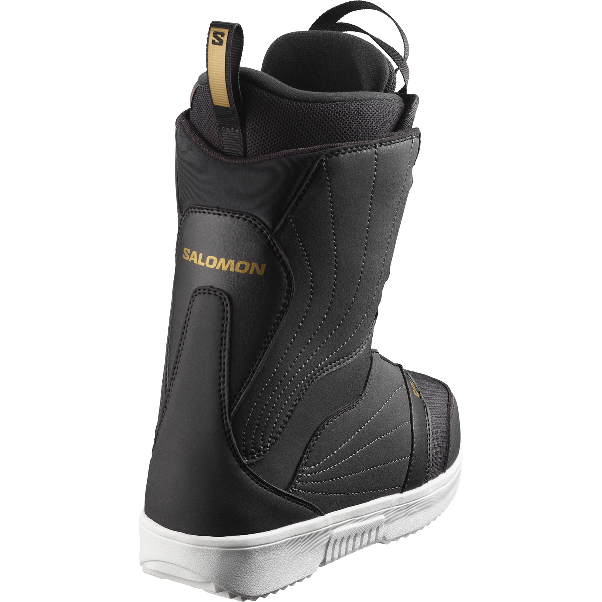 SNOW. BOOTS PEARL BOA Schwarz Weiß Gold