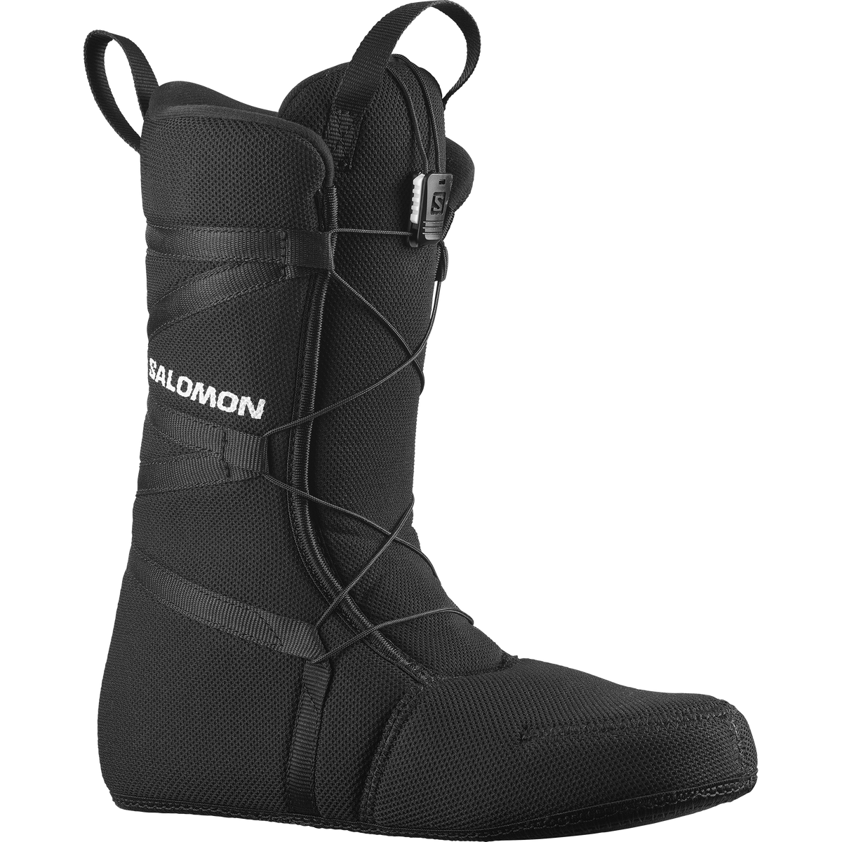 SNOW. BOOTS PEARL BOA Schwarz Weiß Gold