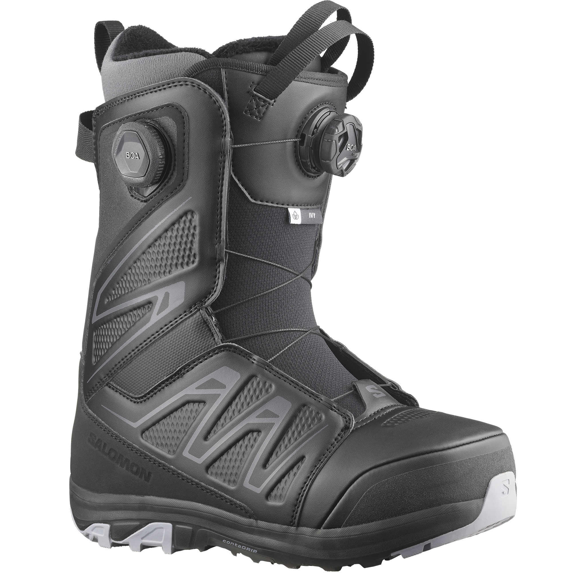 SALOMON Snow Boots Ivy BOA SJ Black Damen