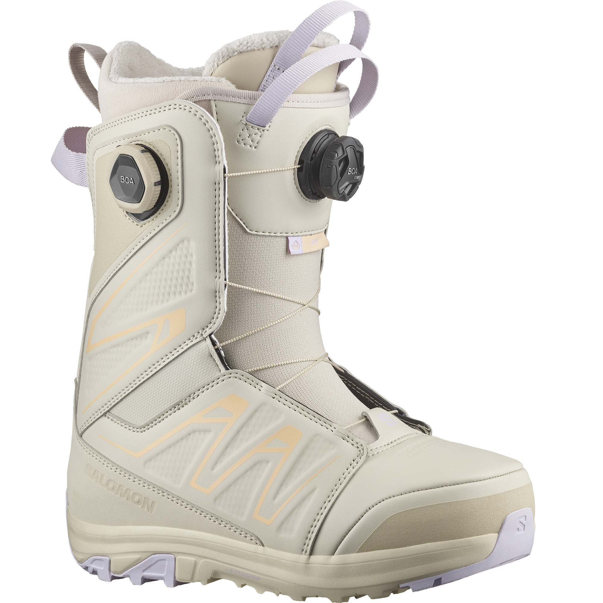 SALOMON Ivy BOA SJ Snow Boots Cream Damen