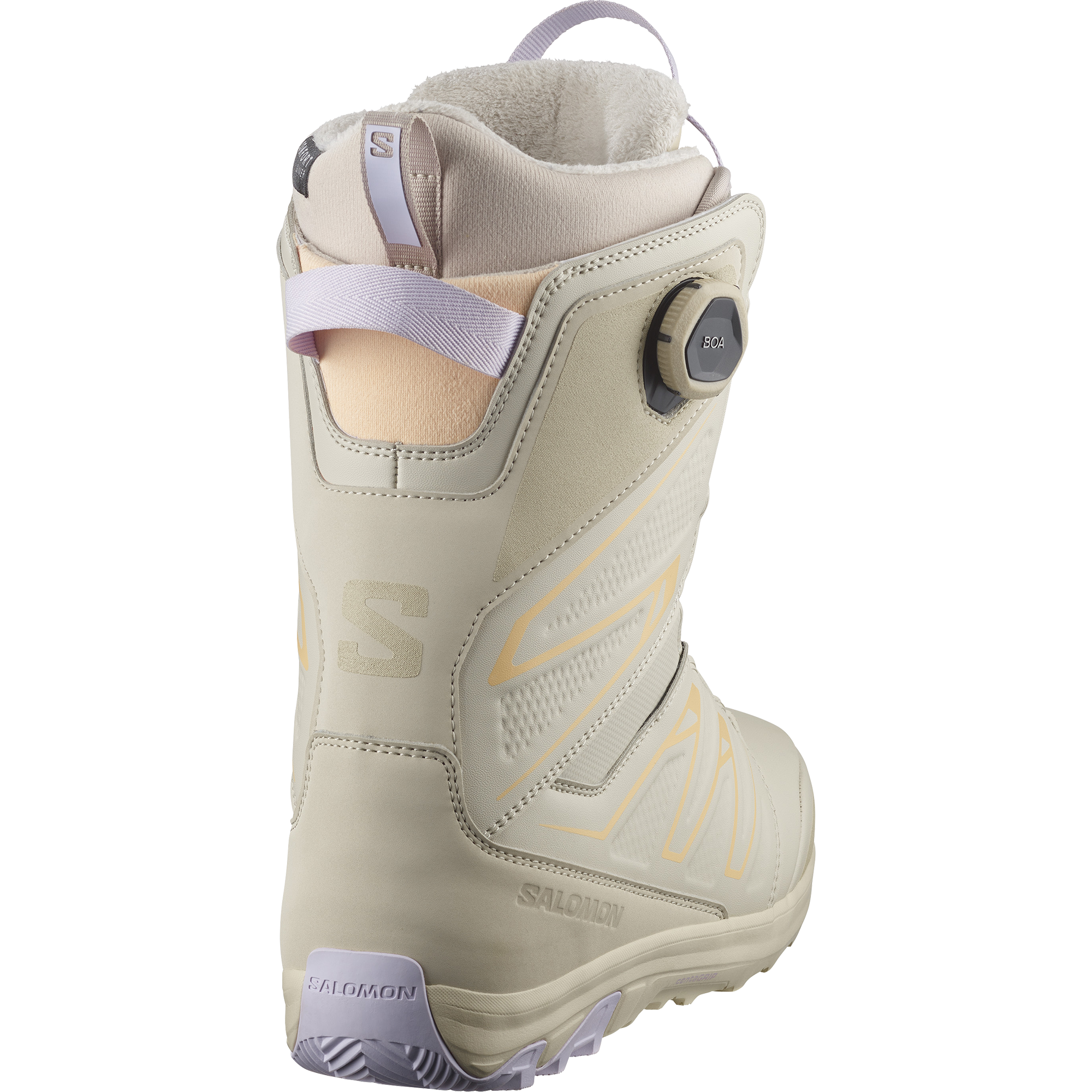 SALOMON Ivy BOA SJ Snow Boots Cream Damen