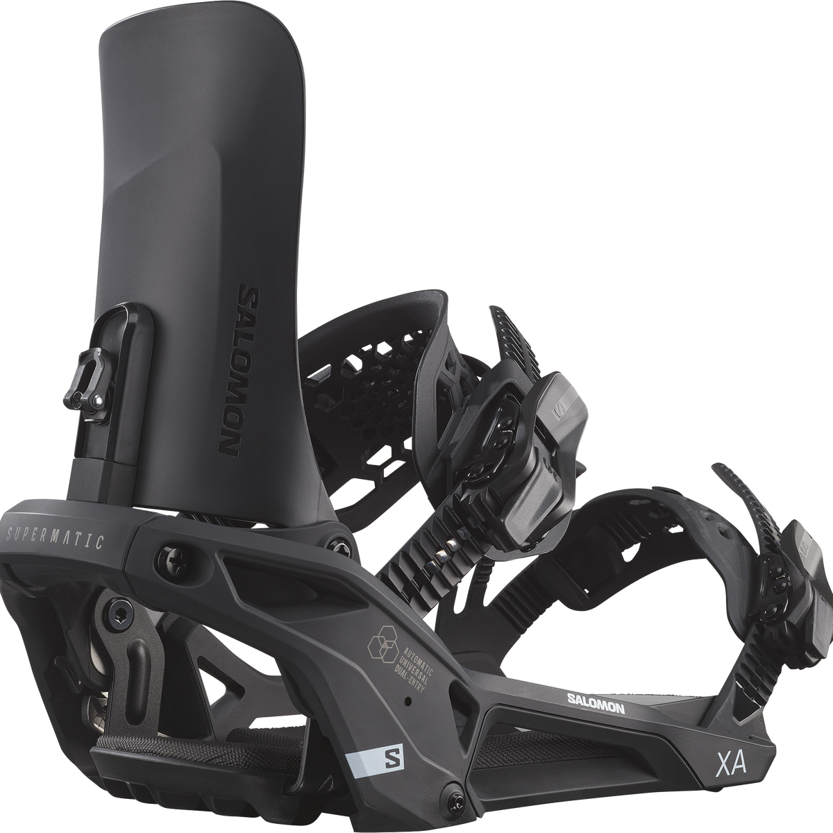 BOARD BIND. XA SUPERMATIC Snowboardbindung Schwarz