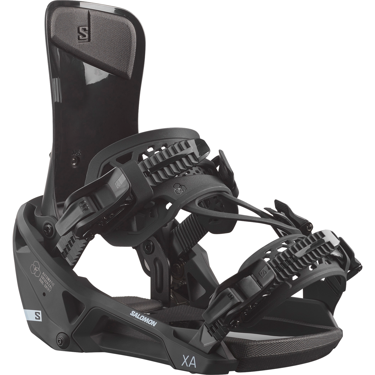 BOARD BIND. XA SUPERMATIC Snowboardbindung Schwarz