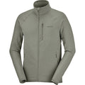 SNTIAL LIGHTWARM FZ Castor Gray Herren Fleecejacke