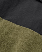 Woodland Hooded 1/2 Zip Recycled Polar Fleece