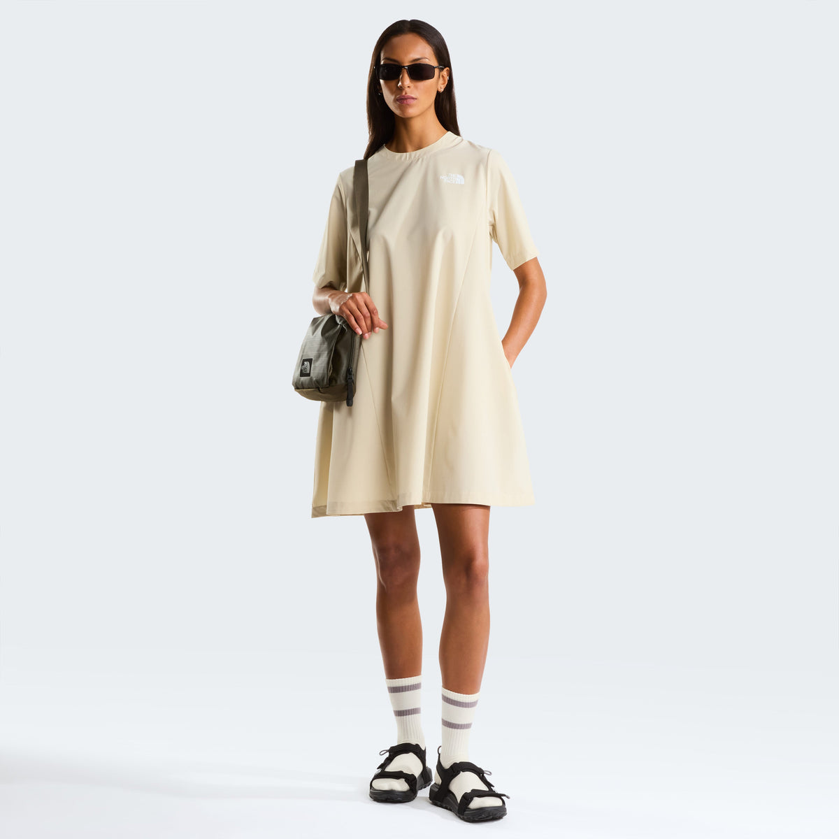 PACKABLE SHORT SLEEVE DRESS Damen Kleid