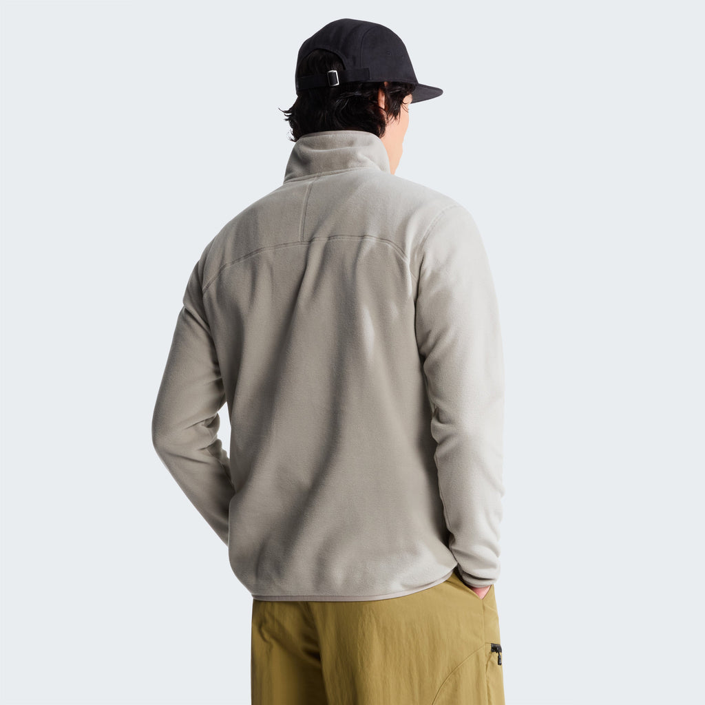 GLACIER 1/4 ZIP - EMBROIDERED LOG Herren Pullover