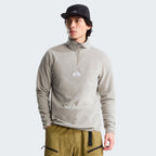 GLACIER 1/4 ZIP - EMBROIDERED LOG Herren Pullover