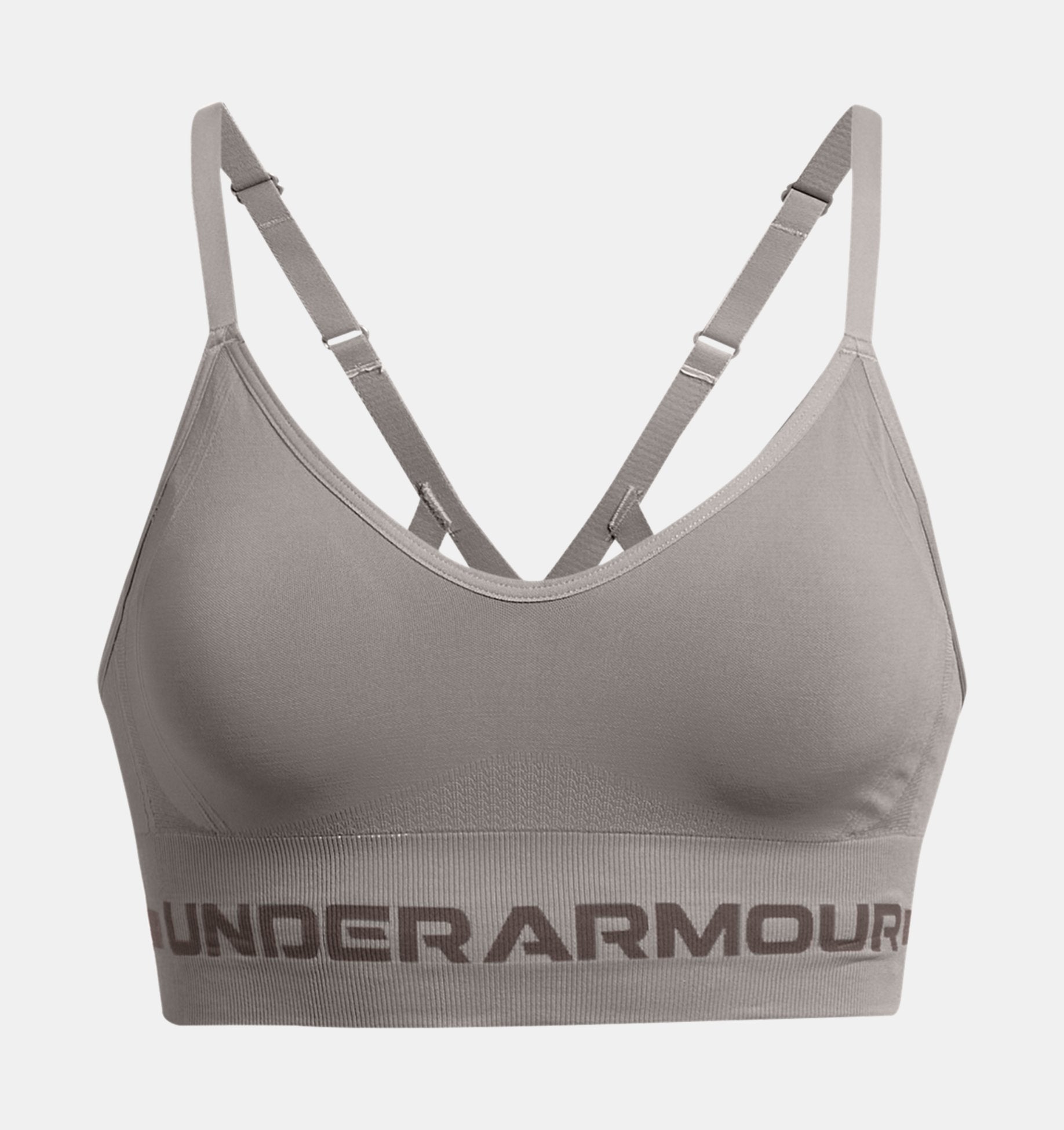 UA SEAMLESS LOW LONG BRA