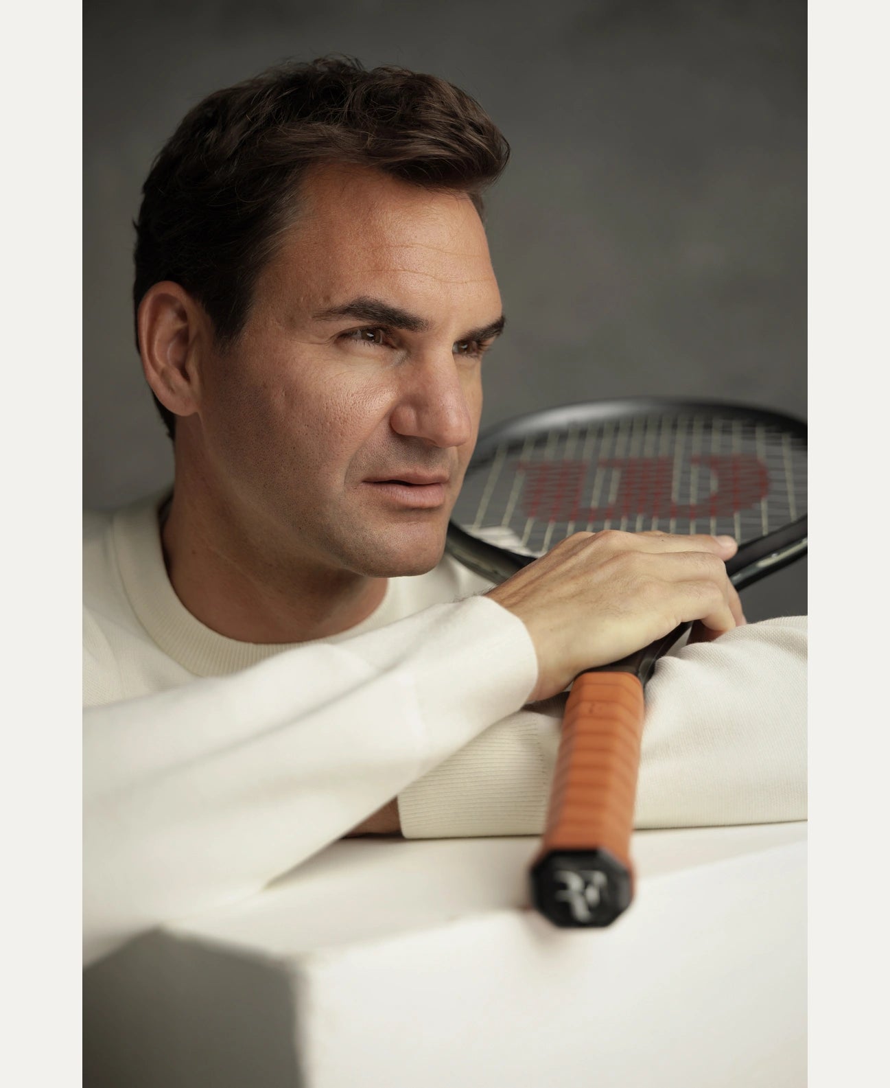 WILSON RF LEATHER REPL GRIP Braun Tennisgriff