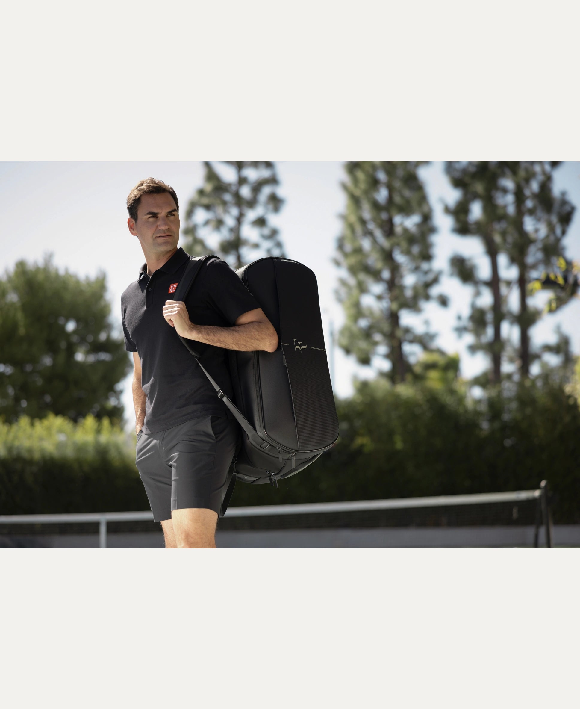 WILSON RF Tournament Tennistasche 9 Schläger Schwarz