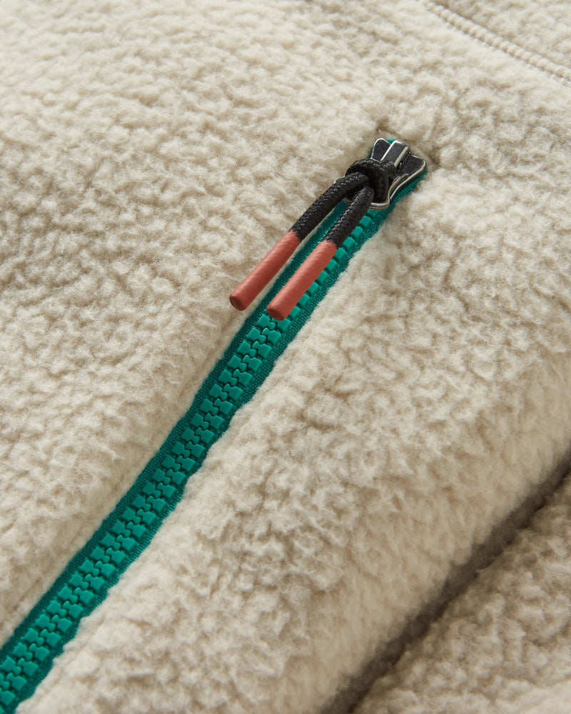Maine 1/2 Zip Recycled Sherpa Fleece