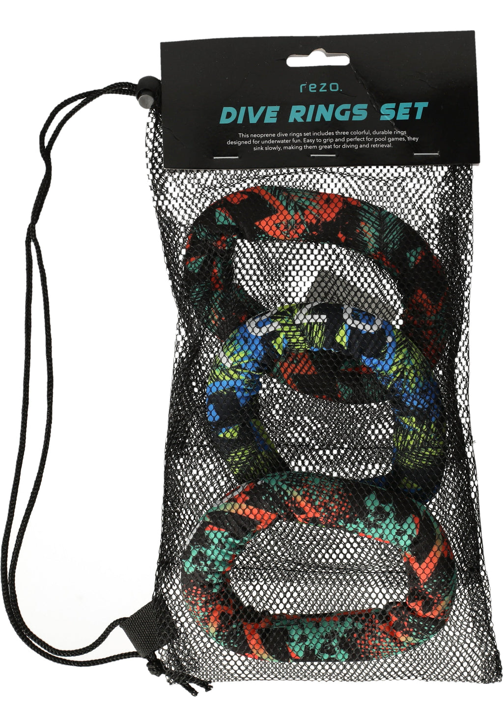 Neoprene Dive Rings 3pcs Set