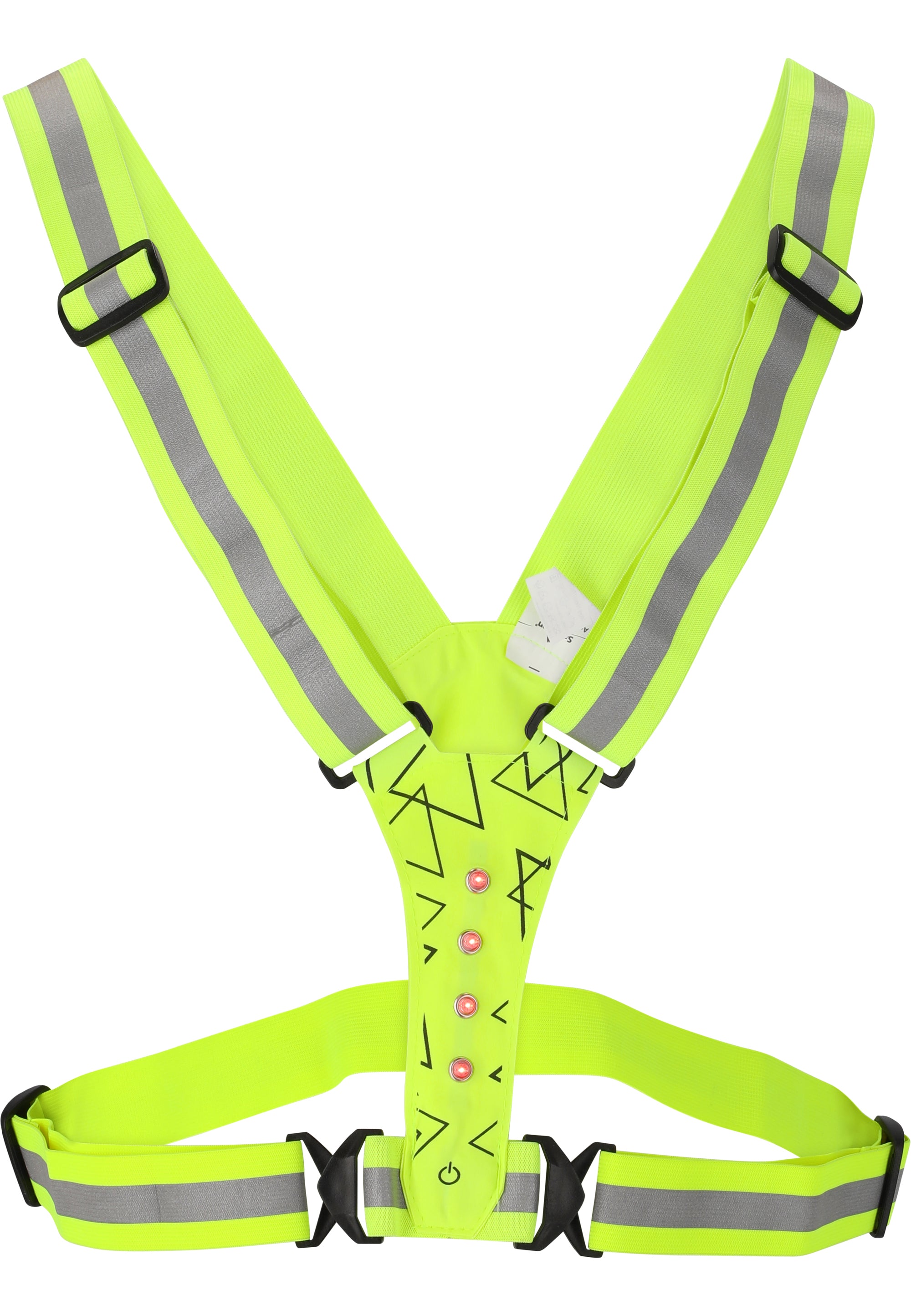 Reflective Cross Belt w/ LED (Salzm