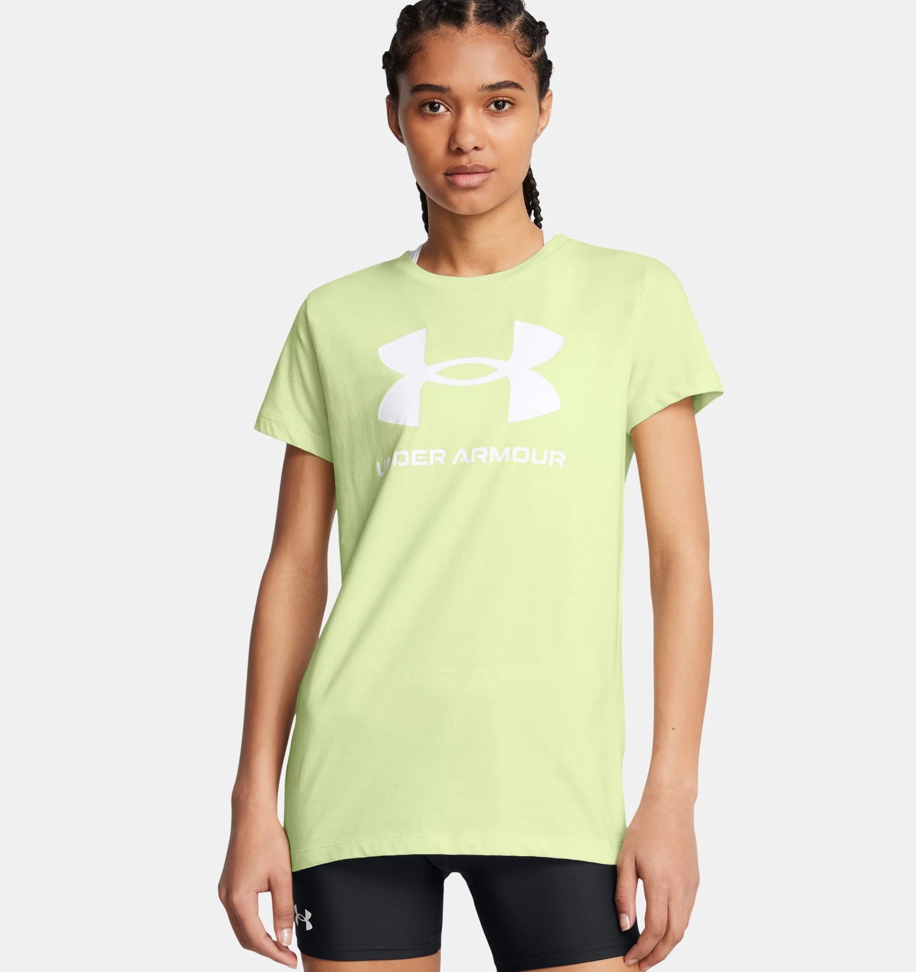 UA W SPORTSTYLE LOGO SS