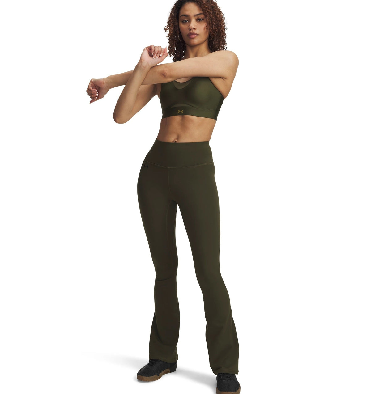 Motion Flare Pant Damen Schwarz Sporthose