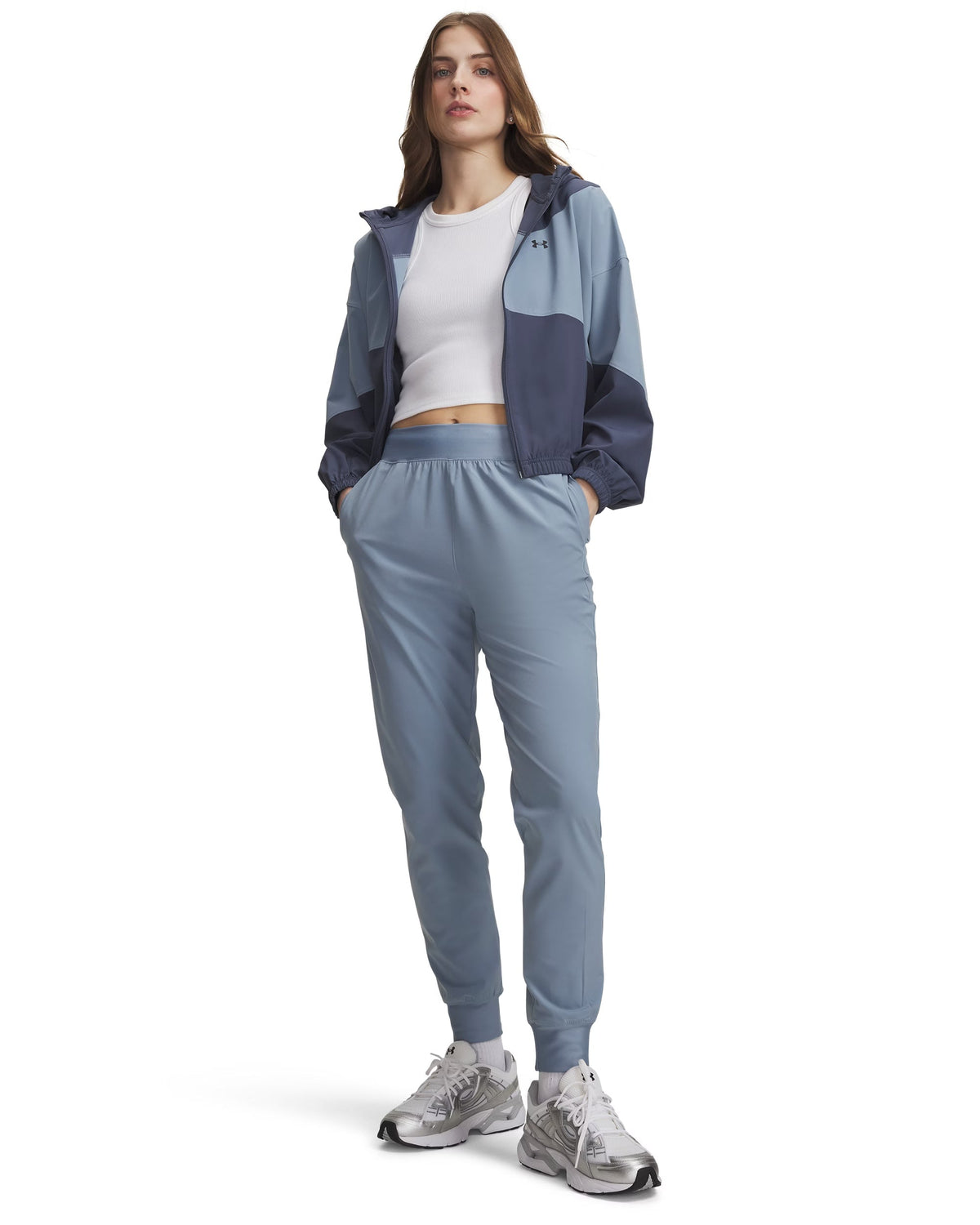 UA RIVAL HI RISE WOVEN PANT Damen Sporthose