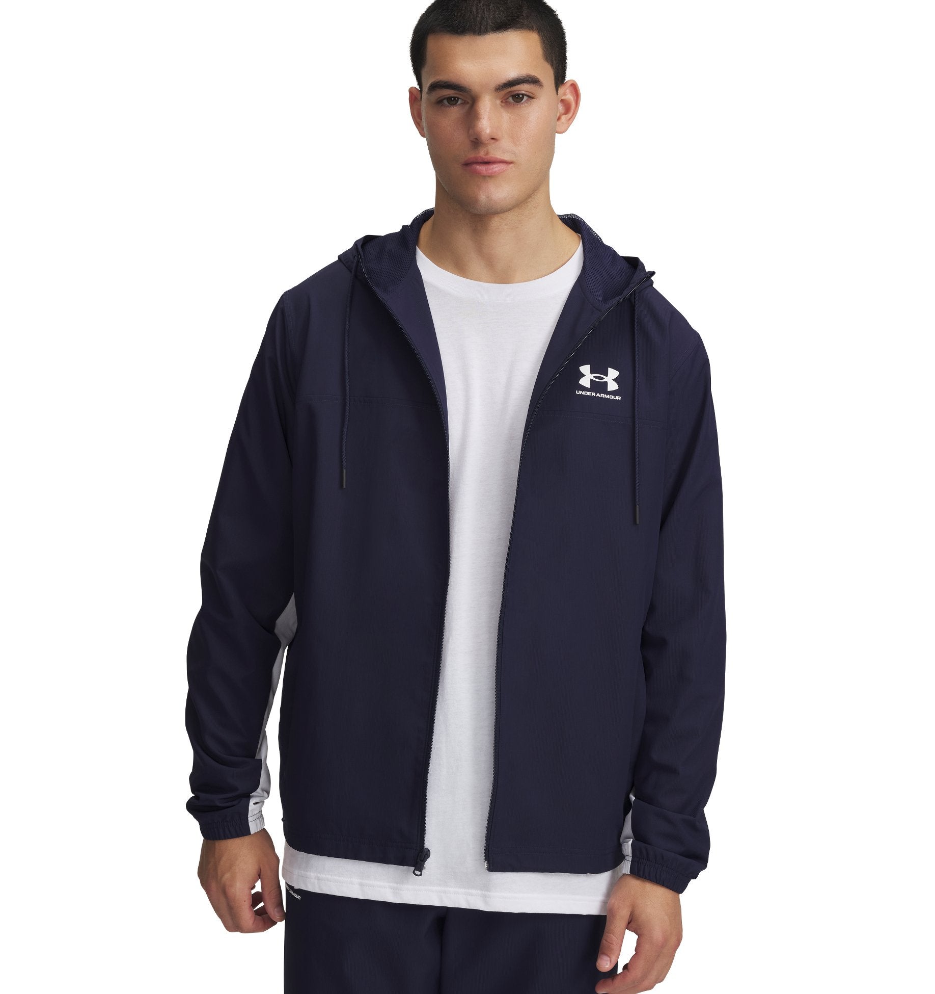 UNDER ARMOUR UA RIVAL WVN WINDBREAKER-BLU