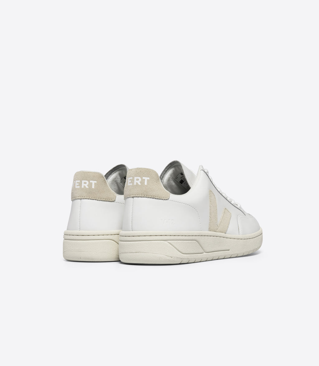 V12 Sneaker aus Leder in Extra Weiß