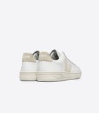 V12 Sneaker aus Leder in Extra Weiß