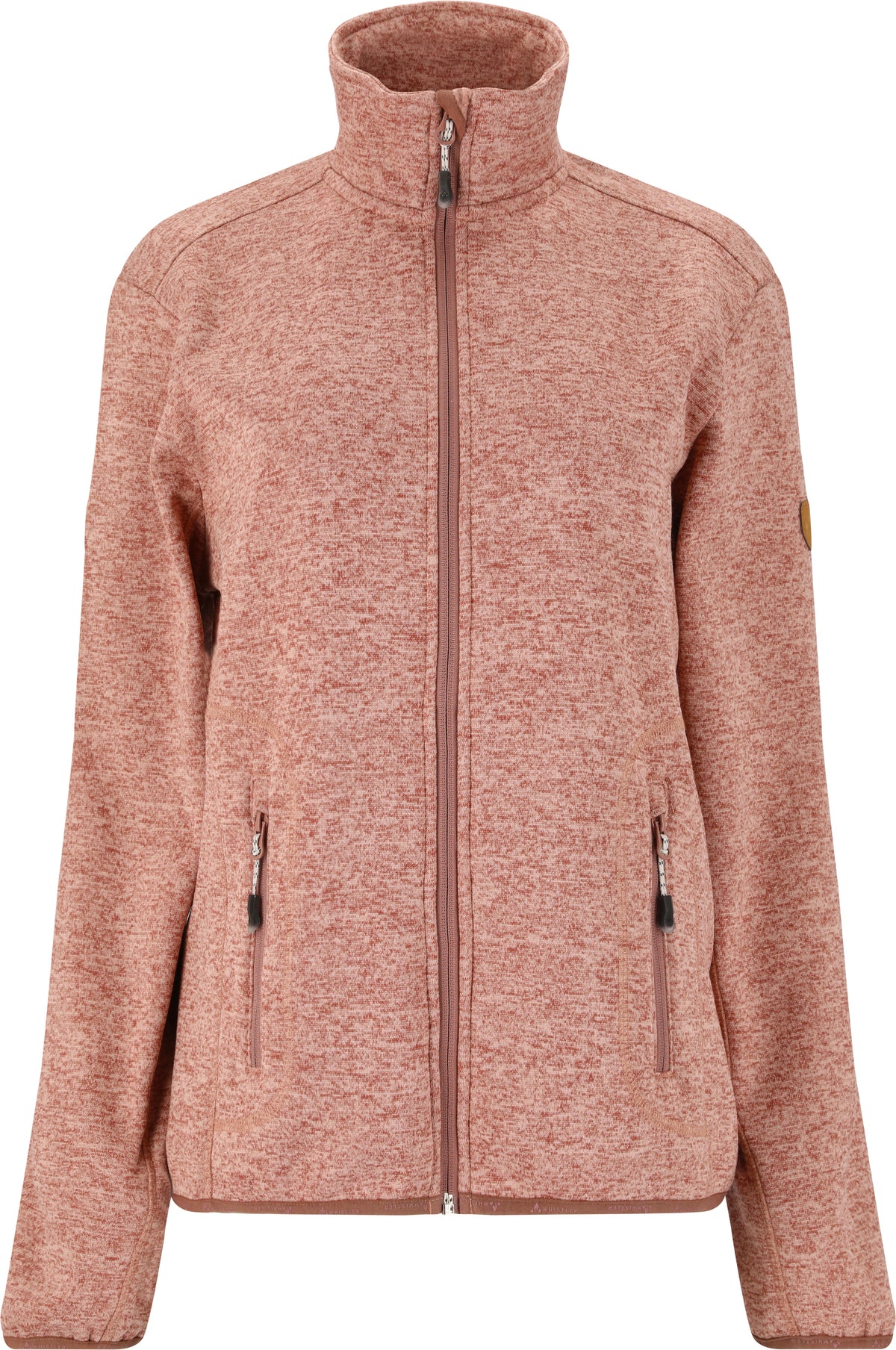 Samani Melange Fleece Jacket Damen Fleecejacke