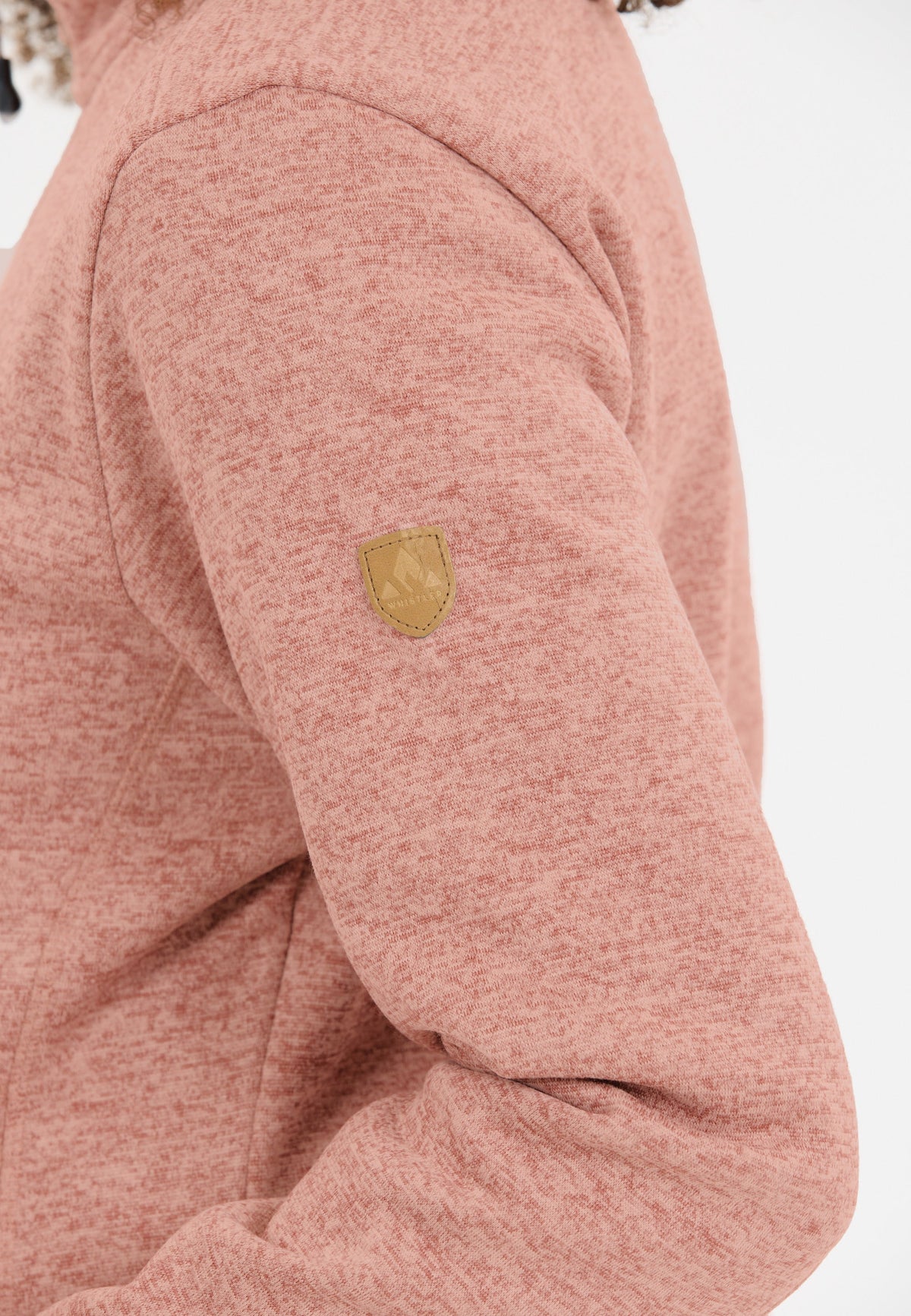 Samani Melange Fleece Jacket Damen Fleecejacke