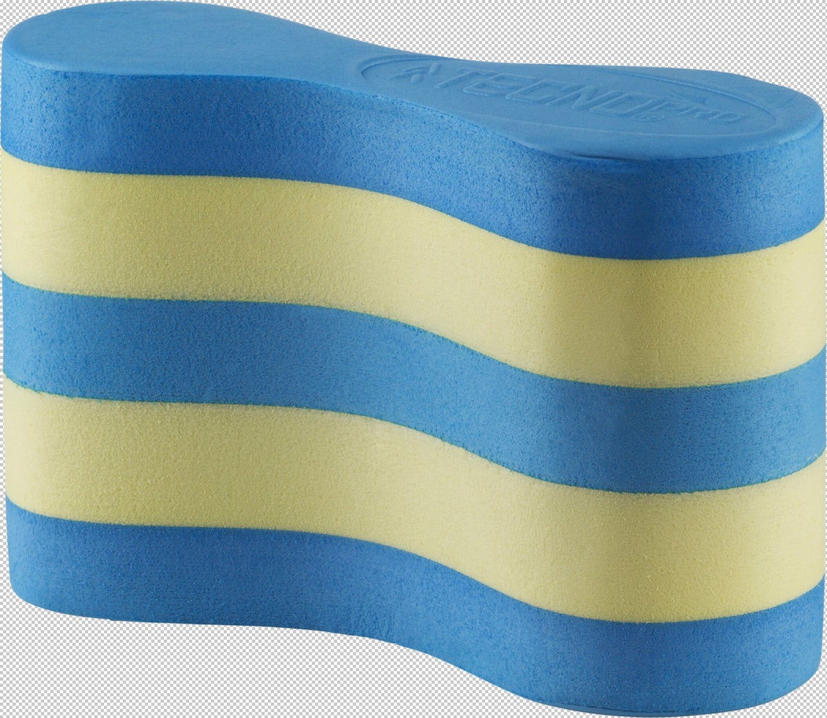 Schwimmhilfe Pull Buoy Pro blau-gelb