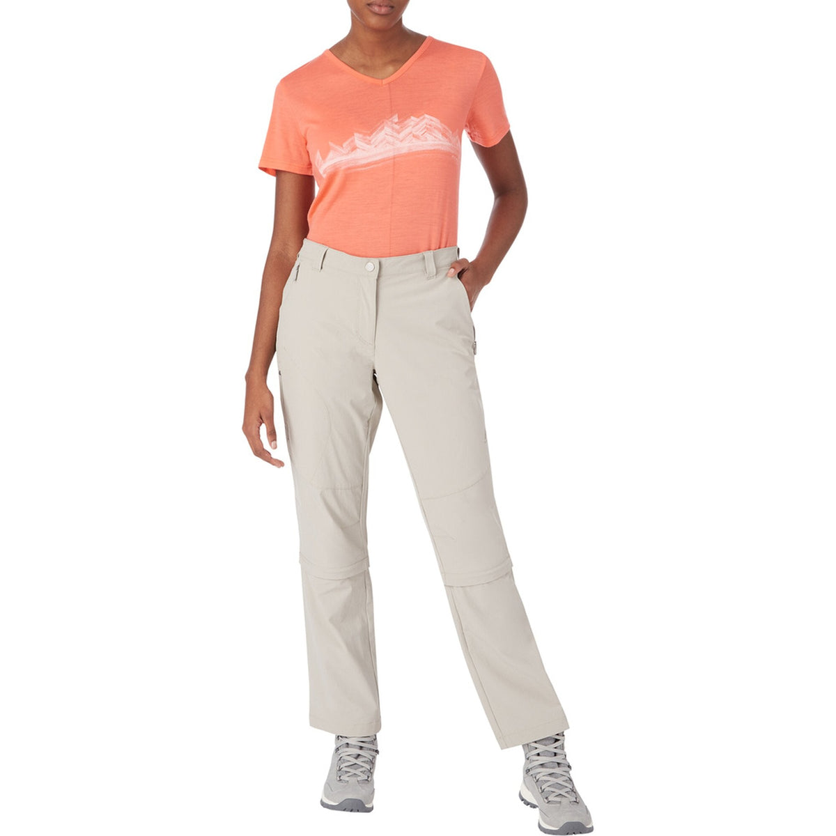 Mandorak II Zip-Off Wanderhose Kurzgröße