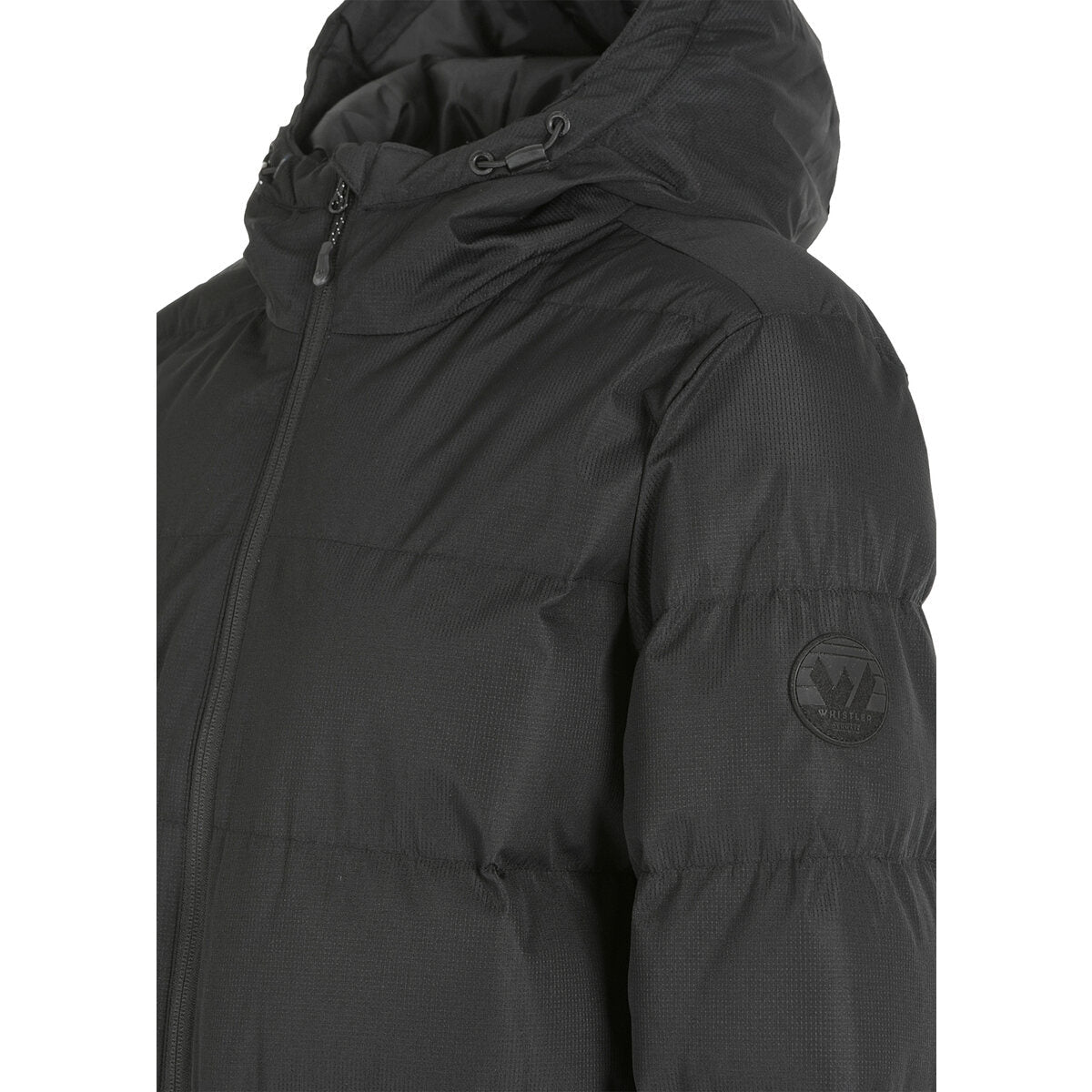 Abella W Long Padded Jacke Damen Schwarz