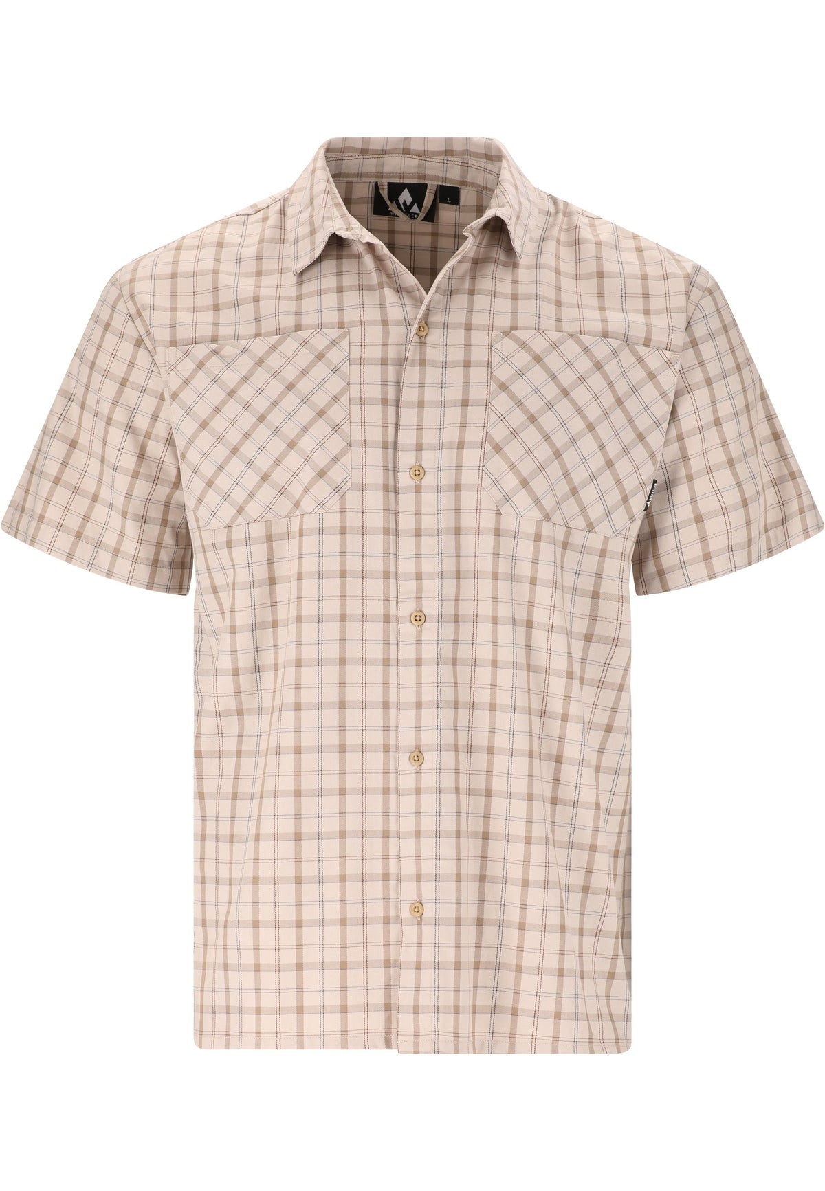 Leslies S-S Check Shirt Herren