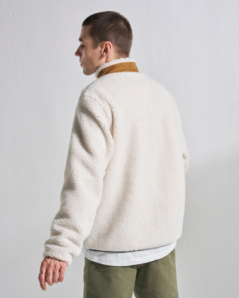 Trekker 2.0 Recycled Deep-Pile Sherpa Herren Fleecejacke
