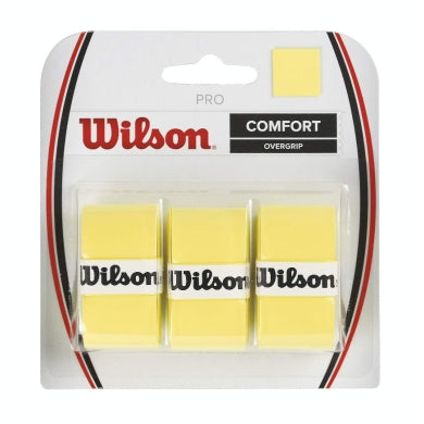 WILSON PRO OVERGRIP YE - 3 Stück Gelb