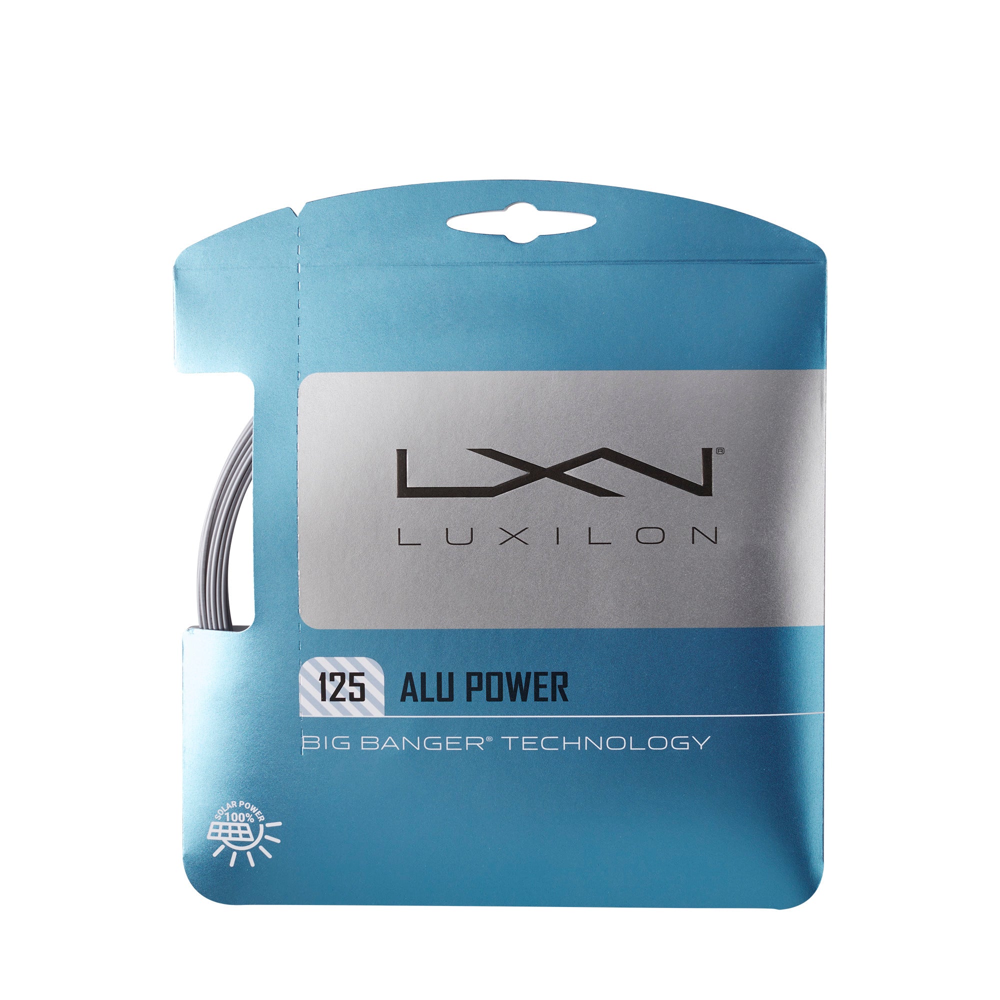 LUXILON BB ALU POWER 125 Tennissaite Silber