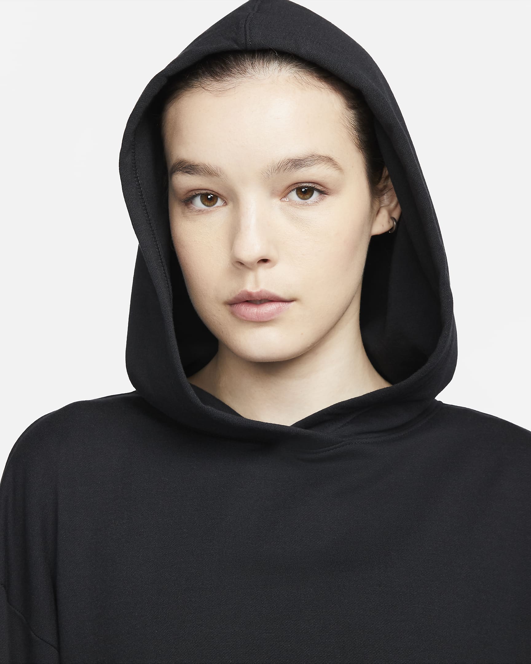 W NY LUXE FLC HOODIE