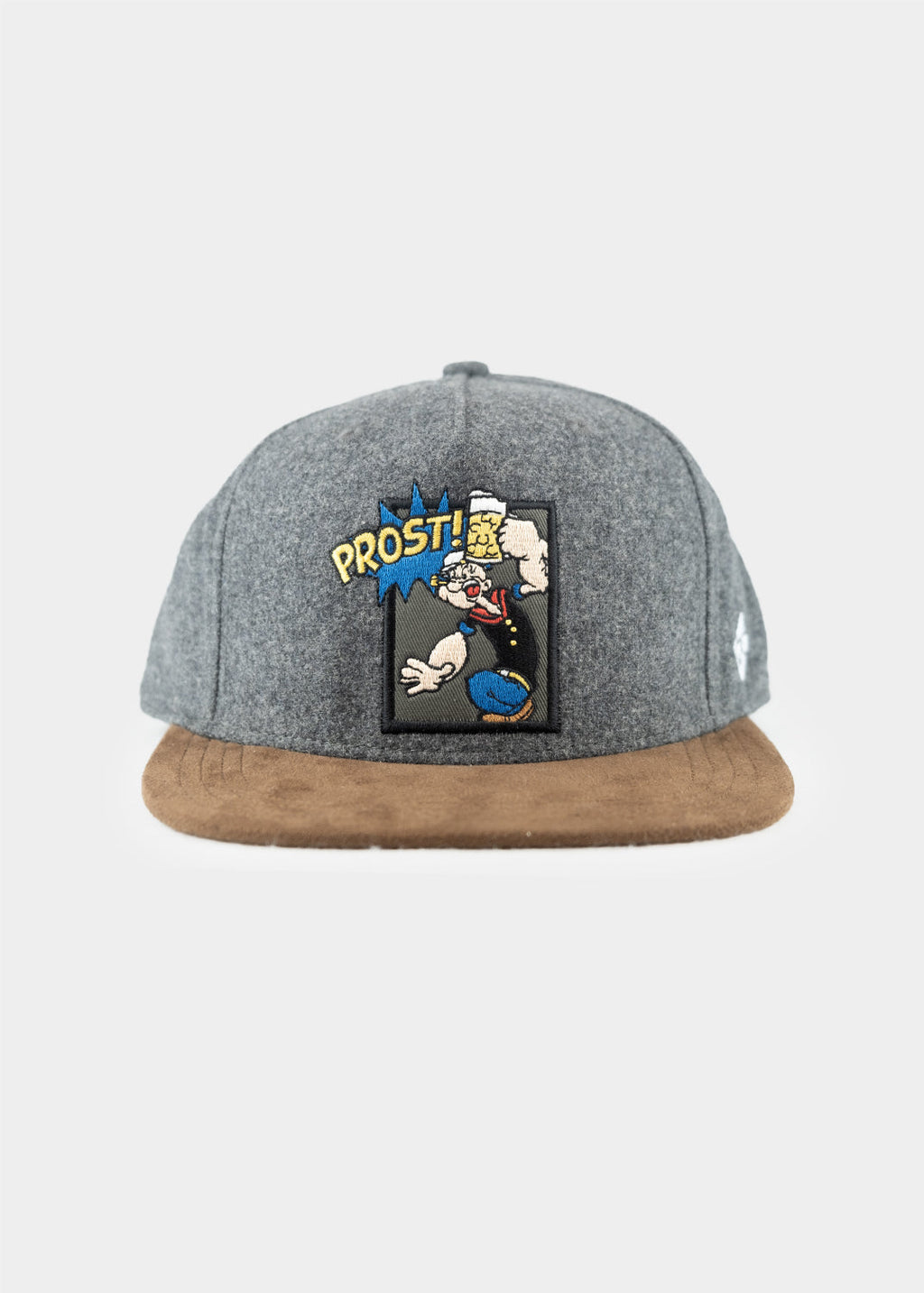 Popeye Flat Kappe mit Stickapplikation