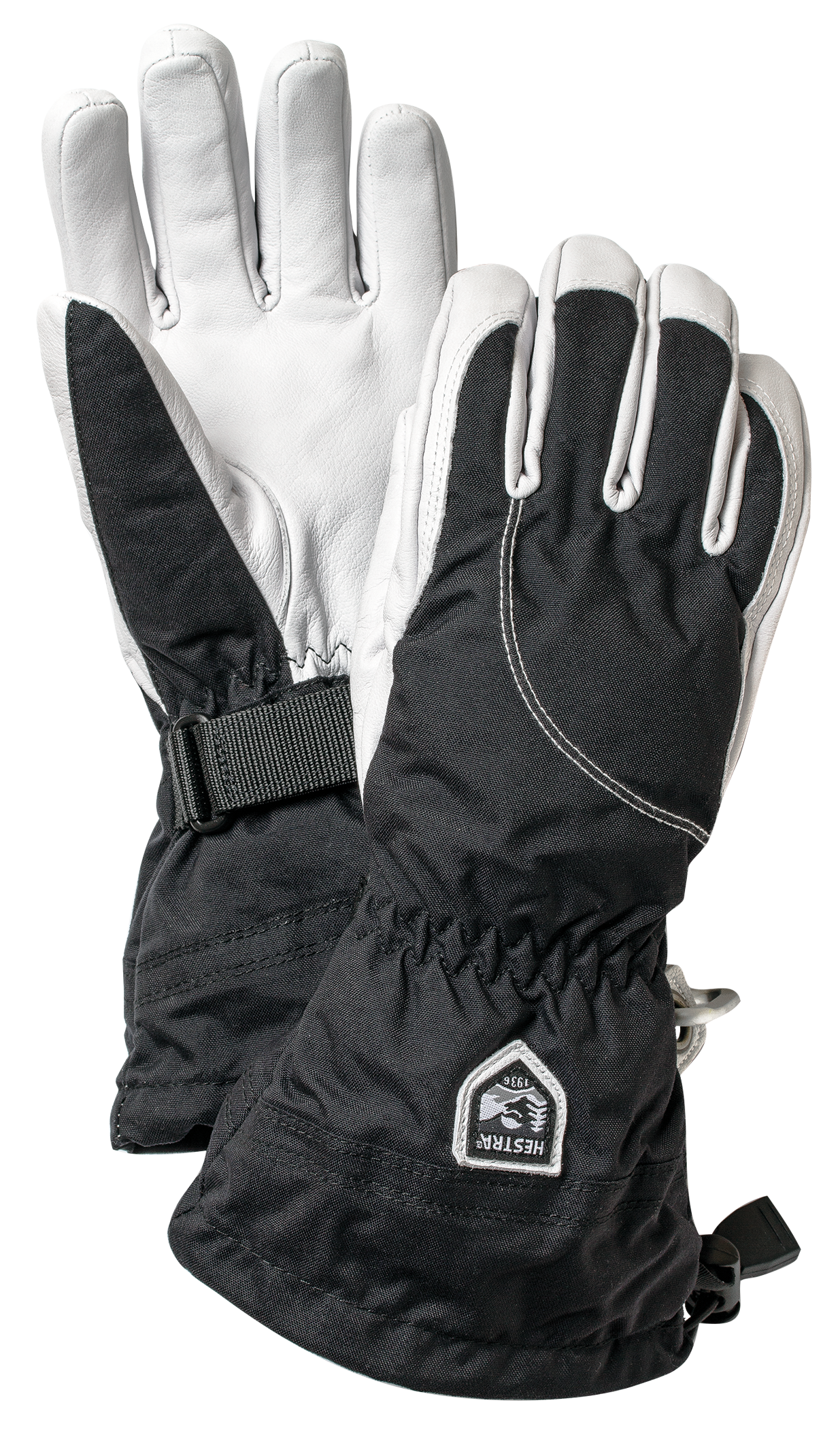 HESTRA Heli Ski Damen 5-Finger Handschuhe aus Ziegenleder