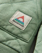 Clementine Recycled Quilted Popper Up Hoodie