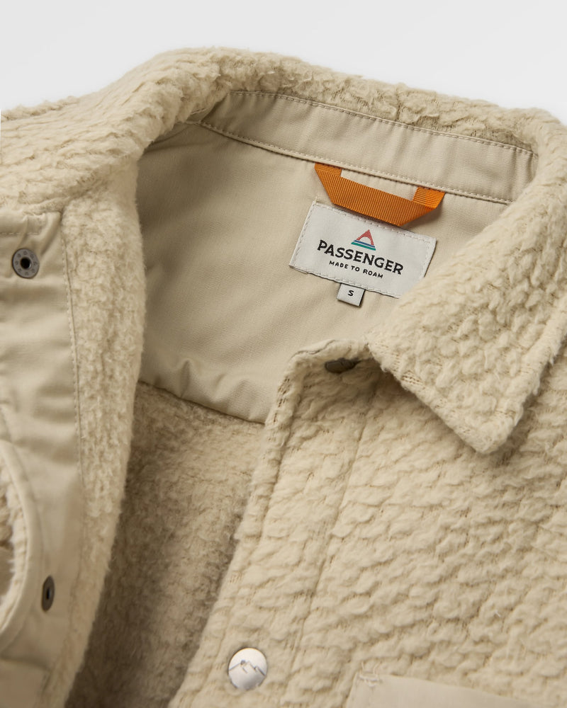 Rappel Recycled Sherpa Oversized Shirt