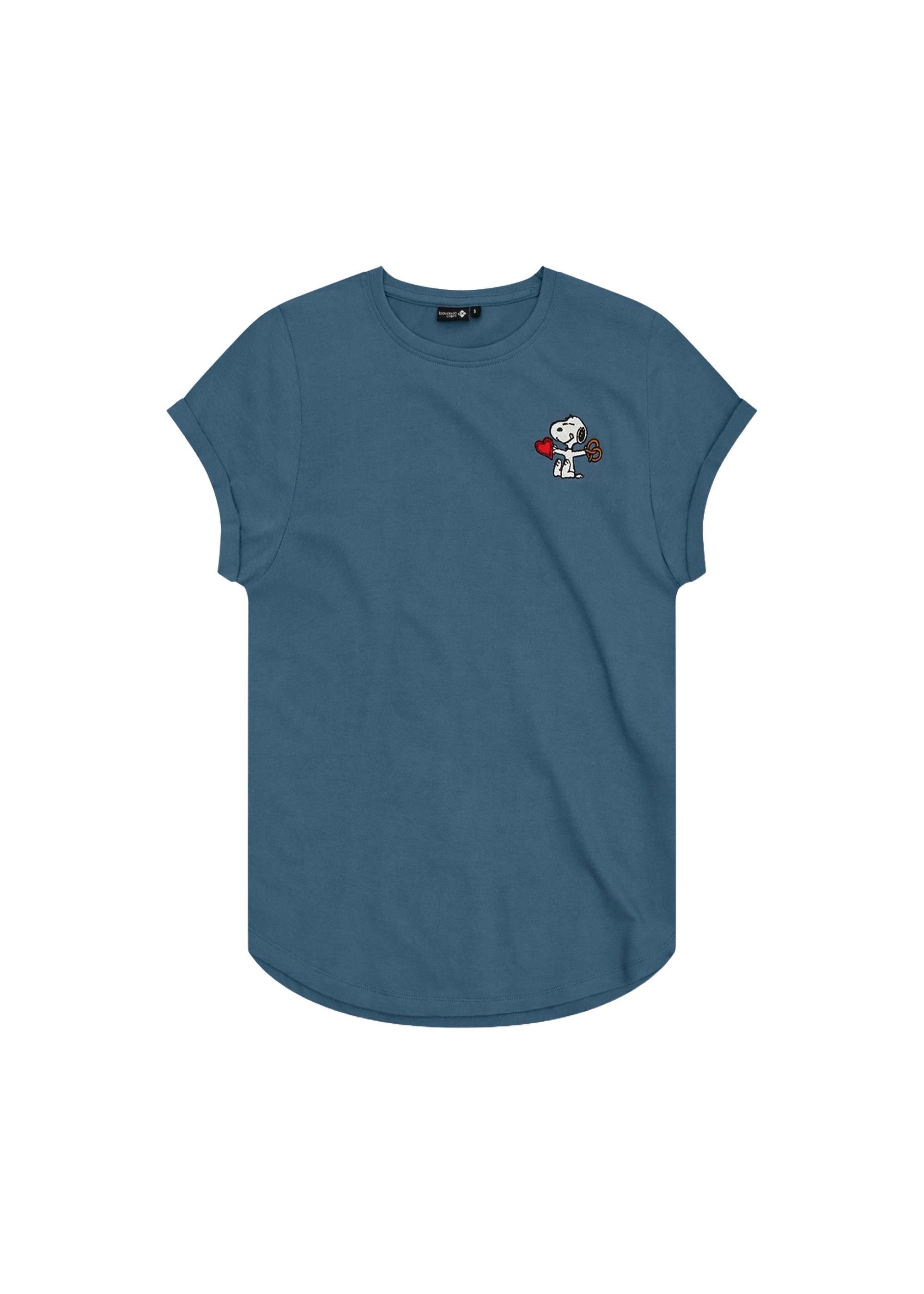 BAVARIAN CAPS Peanuts: I mog di T-Shirt hellblau