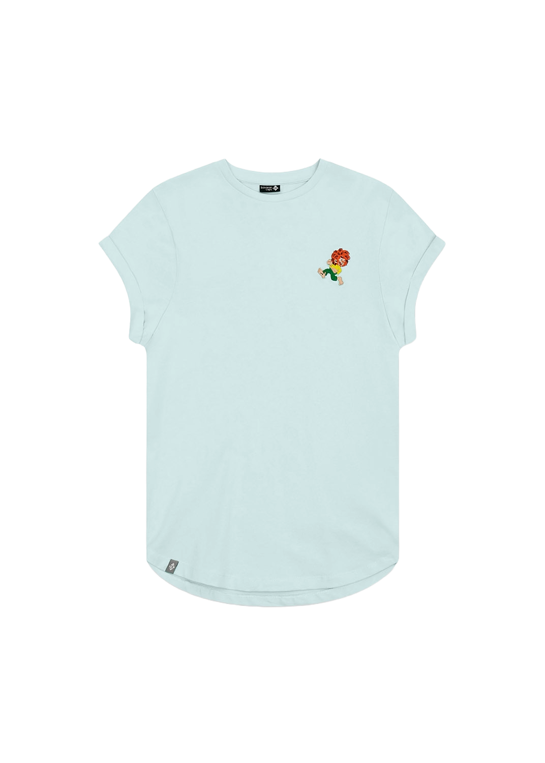 BAVARIAN CAPS Pumuckl Stickshirt Damen Hellblau