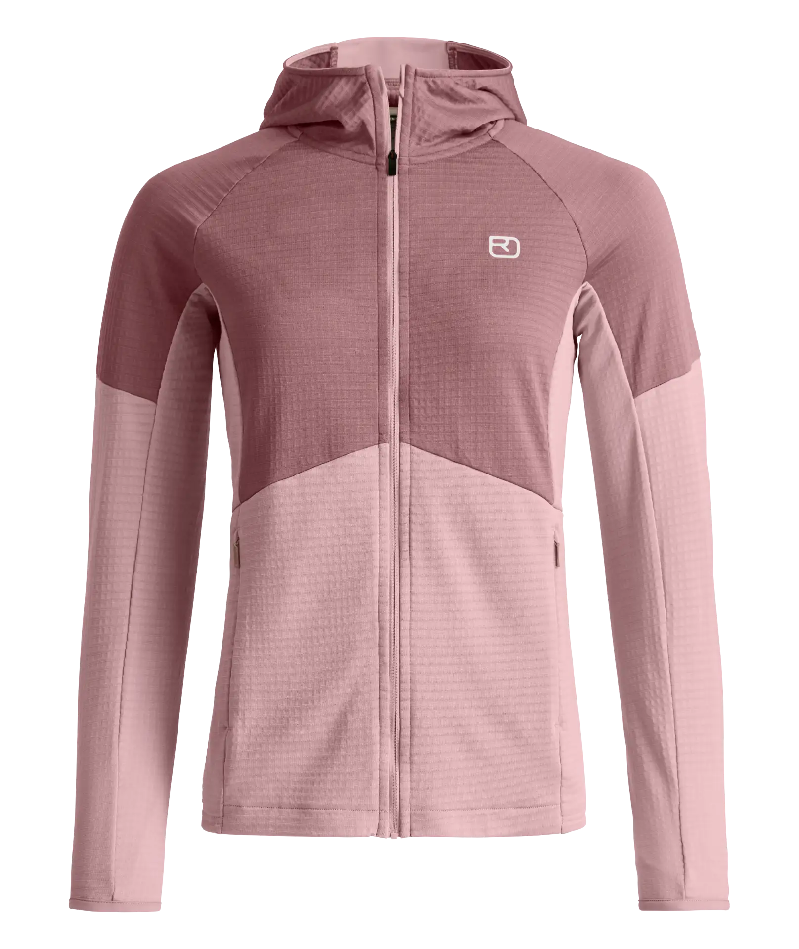 FLEECE LIGHT GRID HOODY W