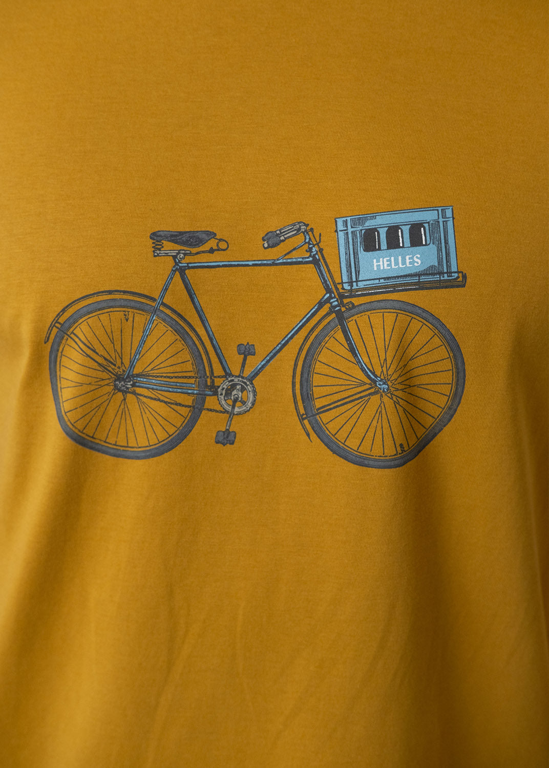 BAVARIAN CAPS EXPRESSLIEFERDIENST T-Shirt Herren Ocker