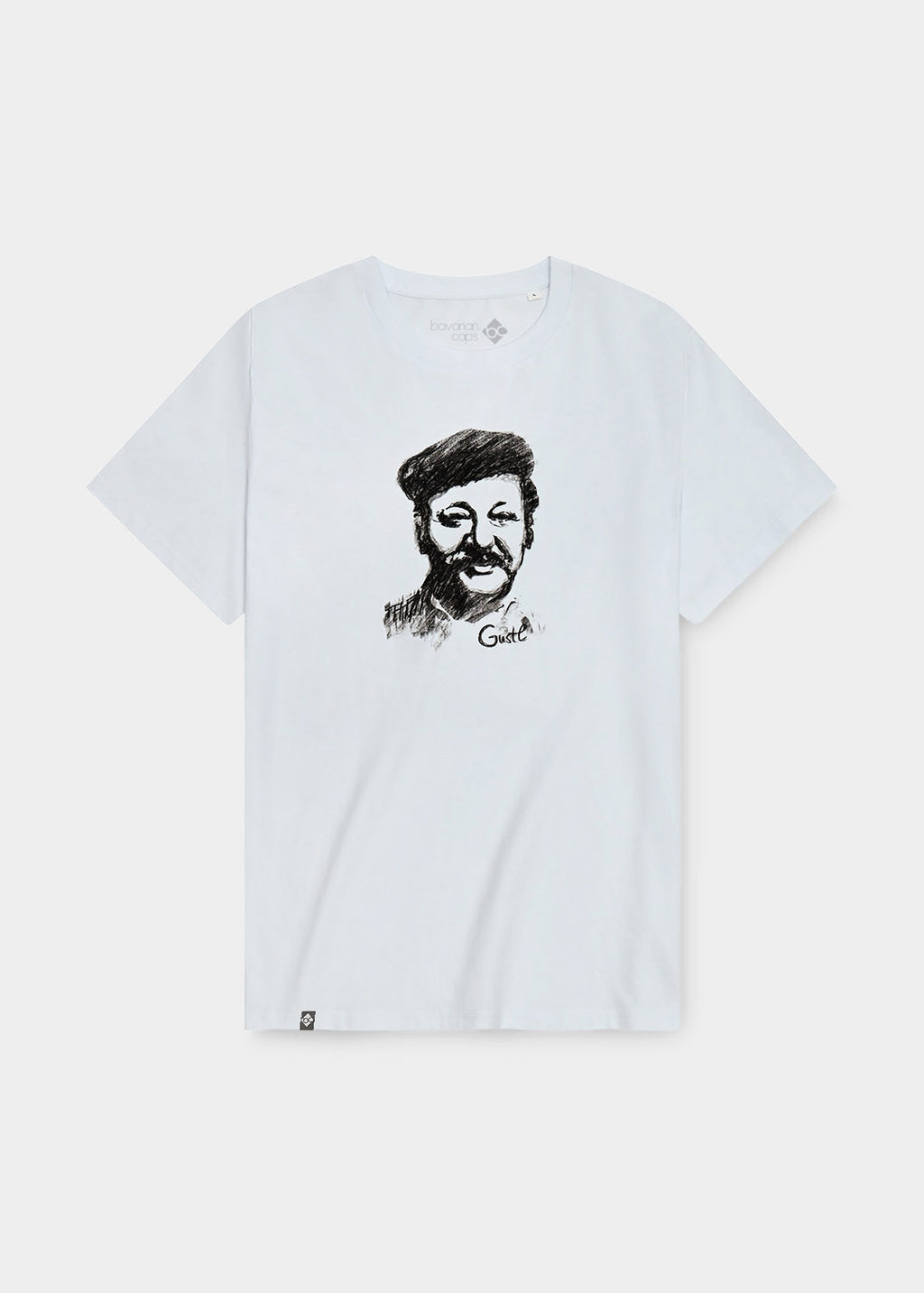 GUSTL T-Shirt Weiß Herren