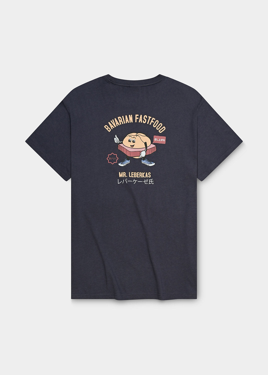 BAVARIAN CAPS Mr. Leberkas T-Shirt Anthrazit Herren