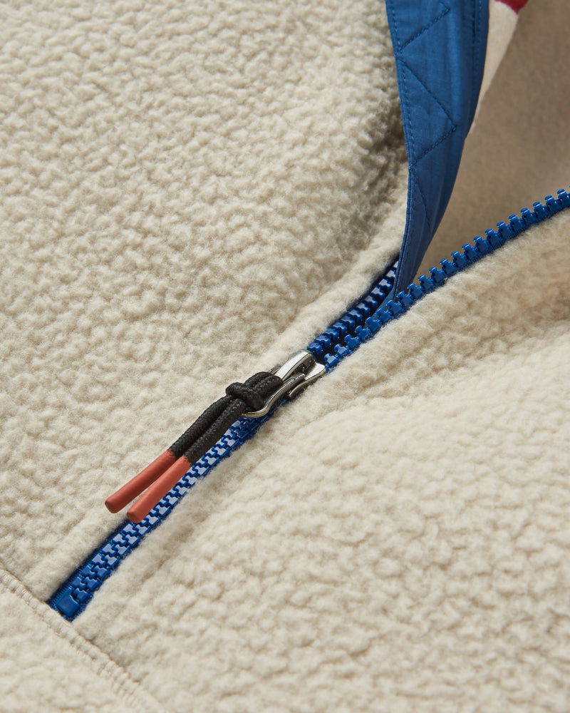 Maine 1/2 Zip Recycled Sherpa Fleece