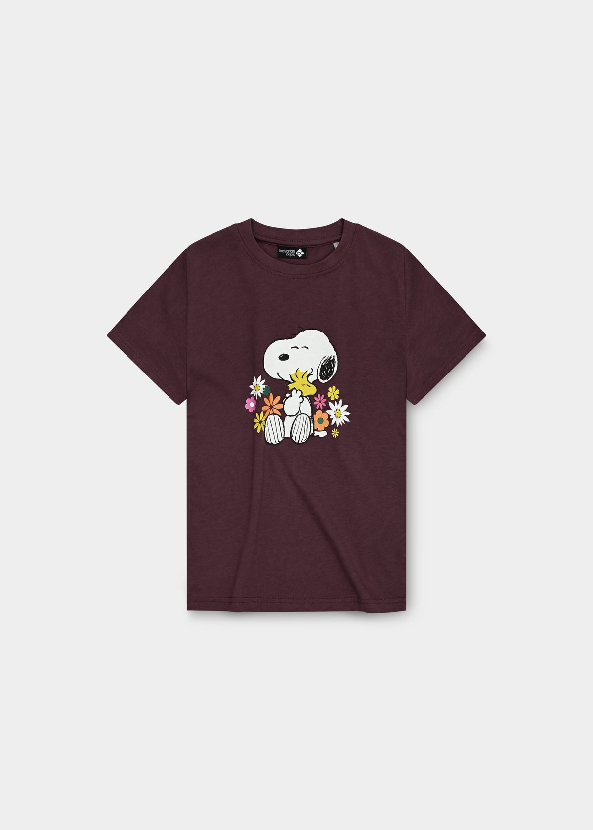 Peanuts Kuschelalarm T-Shirt Dunkelrot