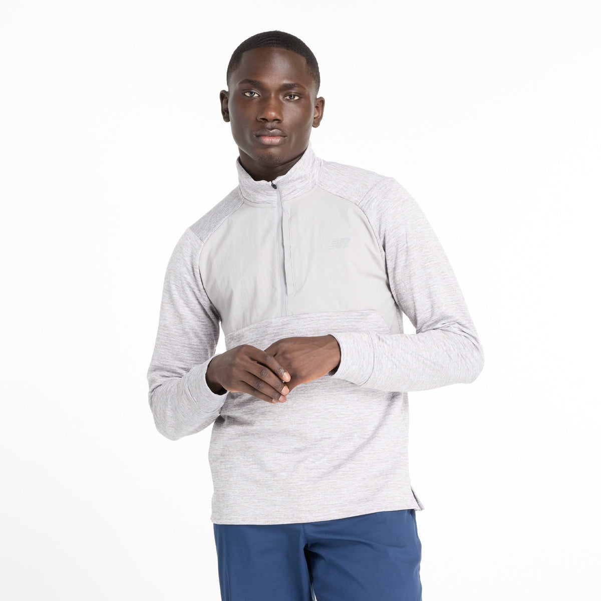 Athletics Heat Grid 1/2 Zip Herren Pullover