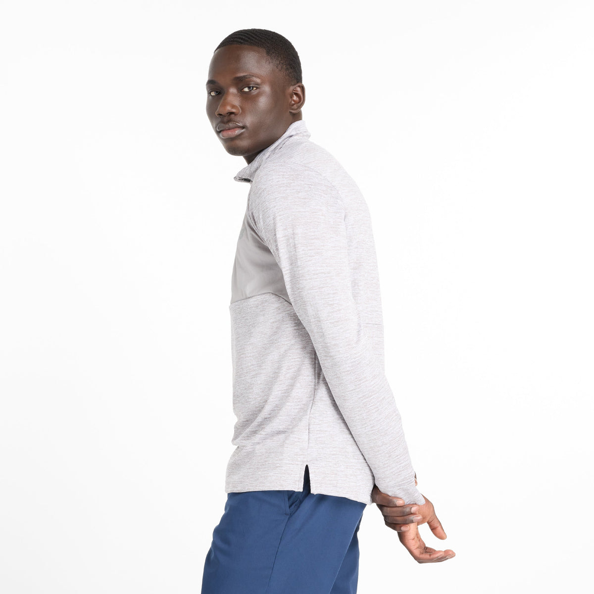 Athletics Heat Grid 1/2 Zip Herren Pullover