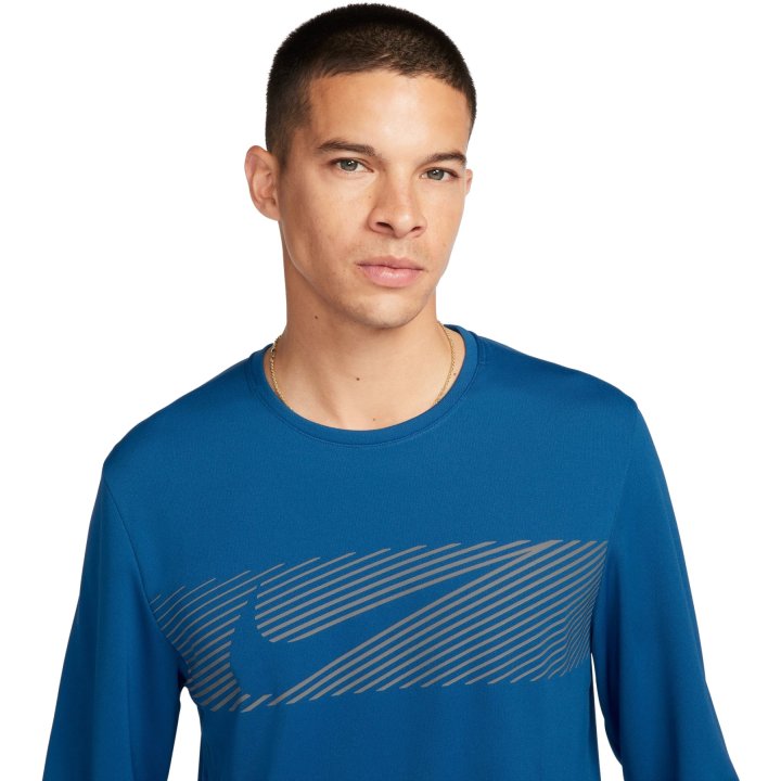 M NK DF UV MILER TOP LS FLASH